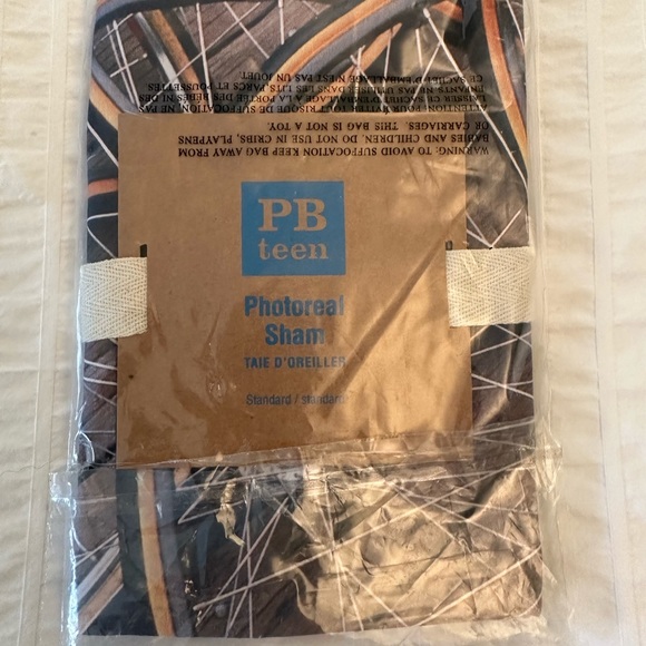 Pottery Barn Teen Photoreal pillow sham - Picture 3 of 3